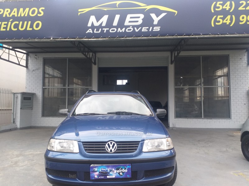 PARATI 1.0 MI 16V GASOLINA 4P MANUAL G.III - 2000 - CAXIAS DO SUL