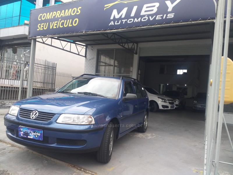 PARATI 1.0 MI 16V GASOLINA 4P MANUAL G.III - 2000 - CAXIAS DO SUL