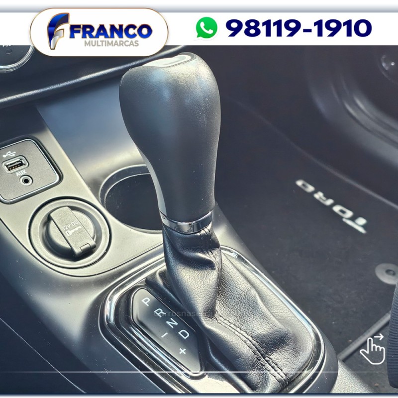 TORO 1.8 16V EVO FLEX FREEDOM AUTOMÁTICO - 2017 - VACARIA