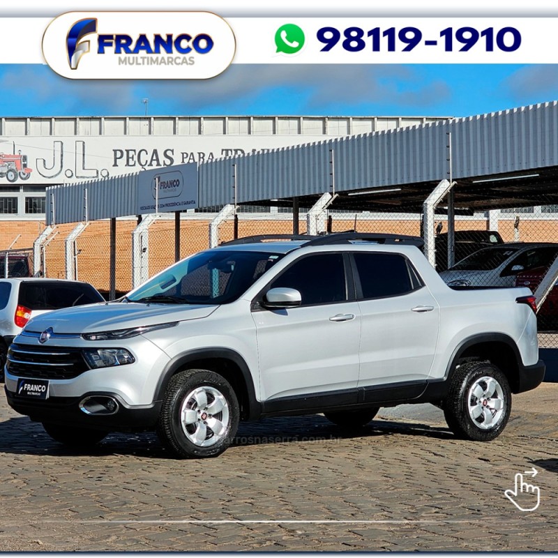 toro 1.8 16v evo flex freedom automatico 2017 vacaria