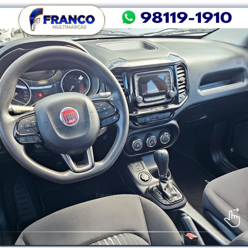 TORO 1.8 16V EVO FLEX FREEDOM AUTOMÁTICO - 2017 - VACARIA