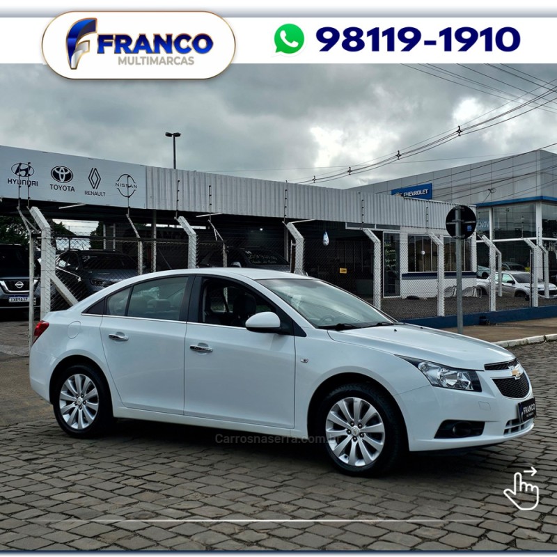 CRUZE 1.8 LTZ 16V FLEX 4P AUTOMÁTICO - 2013 - VACARIA