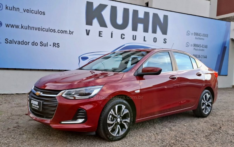 ONIX 1.0	PREMIER PLUS 12V TURBO FLEX 4P AUTOMÁTICO - 2024 - SALVADOR DO SUL