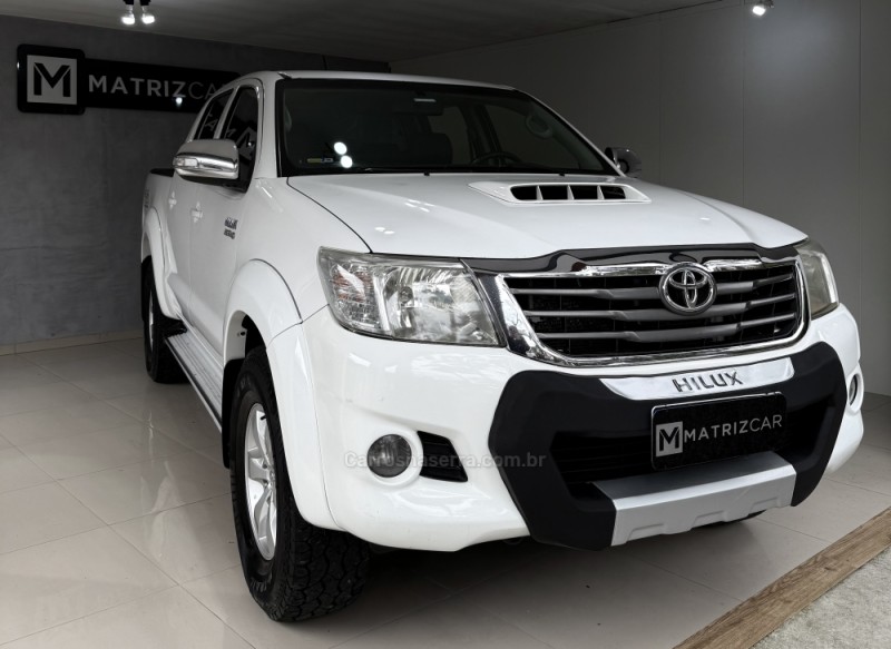 HILUX 3.0 8V SRV 4X4 CD TURBO DIESEL 4P MANUAL - 2013 - CANELA