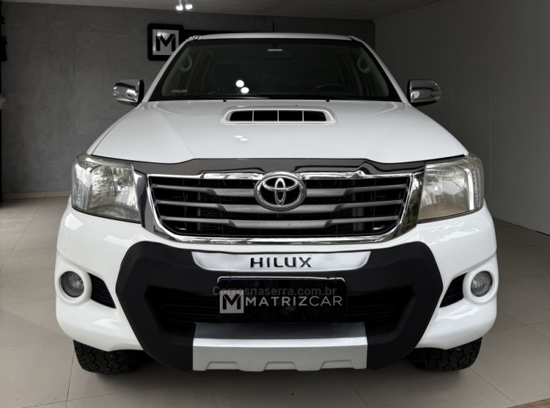 HILUX 3.0 8V SRV 4X4 CD TURBO DIESEL 4P MANUAL - 2013 - CANELA