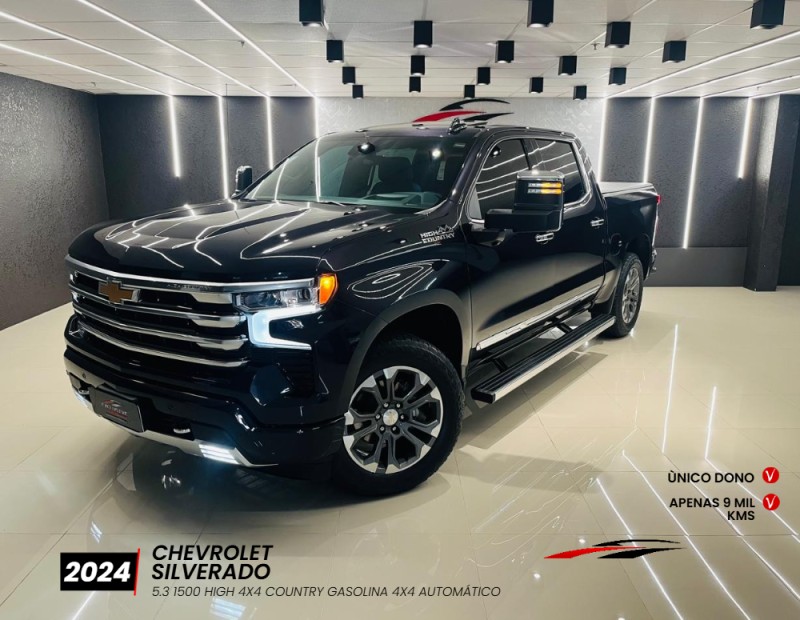 SILVERADO 5.3 1500 HIGH 4X4 COUNTRY GASOLINA 4X4 AUTOMÁTICO - 2024 - CAXIAS DO SUL