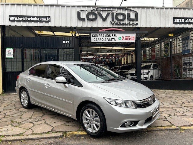 civic 2.0 lxr 16v flex 4p automatico 2014 caxias do sul