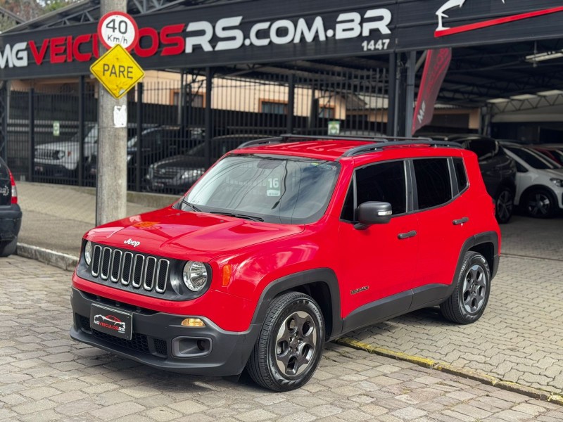 renegade 1.8 16v flex sport 4p automatico 2016 caxias do sul