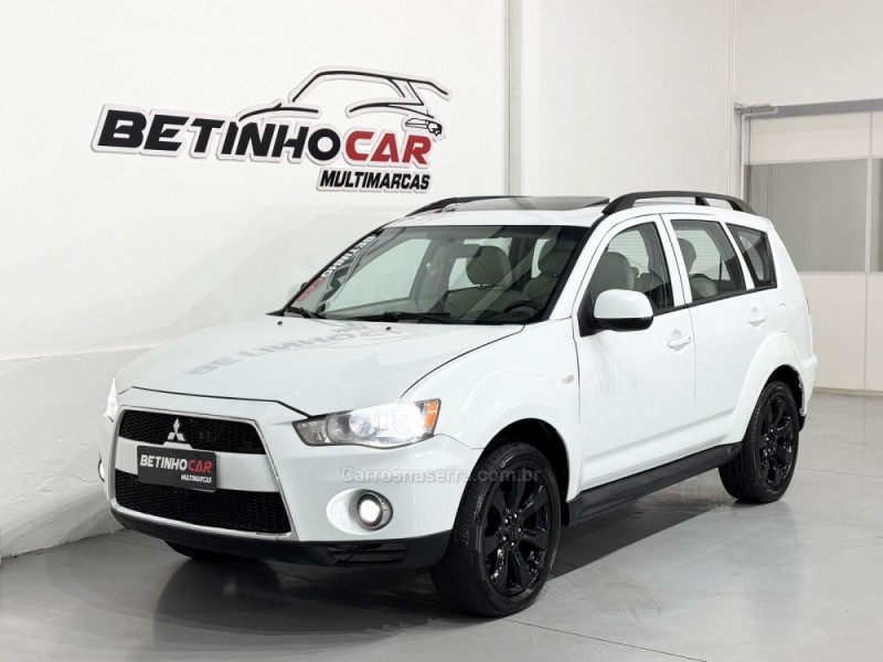 OUTLANDER 2.0 16V GASOLINA 4P AUTOMÁTICO - 2012 - ESTâNCIA VELHA
