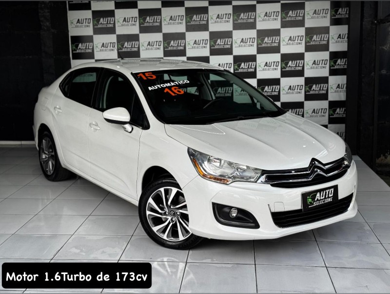 c4 lounge 1.6 tendance 16v turbo flex 4p automatico 2015 caxias do sul