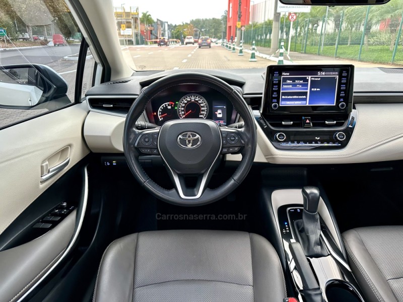 COROLLA 2.0 ALTIS PREMIUM 16V FLEX 4P AUTOMÁTICO - 2020 - ESTâNCIA VELHA