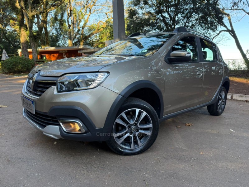 sandero 1.6 stepway iconic x tronic 16v flex 4p automatico 2020 dois irmaos