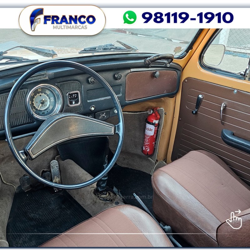FUSCA 1.3 L 8V GASOLINA 2P MANUAL - 1976 - VACARIA