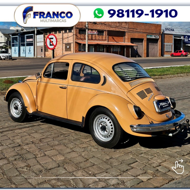 FUSCA 1.3 L 8V GASOLINA 2P MANUAL - 1976 - VACARIA