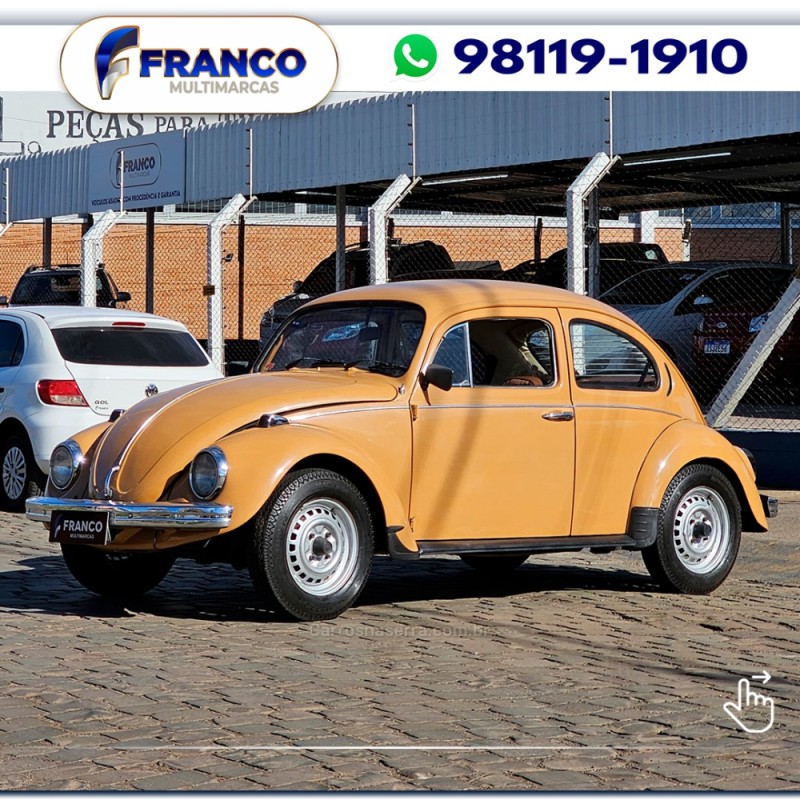 FUSCA 1.3 L 8V GASOLINA 2P MANUAL - 1976 - VACARIA