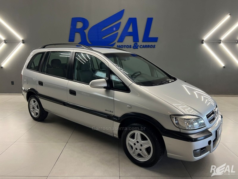 ZAFIRA 2.0 MPFI COMFORT 8V FLEX 4P MANUAL - 2005 - SAPIRANGA