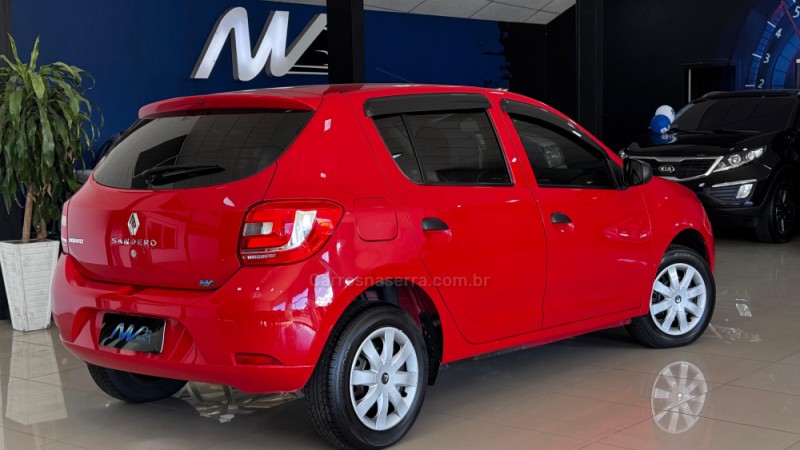 SANDERO 1.0 AUTHENTIQUE 8V FLEX 4P MANUAL - 2017 - ESTâNCIA VELHA