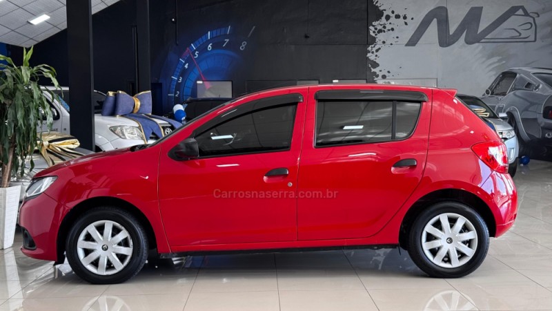 SANDERO 1.0 AUTHENTIQUE 8V FLEX 4P MANUAL - 2017 - ESTâNCIA VELHA