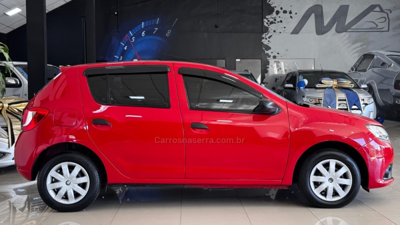 SANDERO 1.0 AUTHENTIQUE 8V FLEX 4P MANUAL - 2017 - ESTâNCIA VELHA