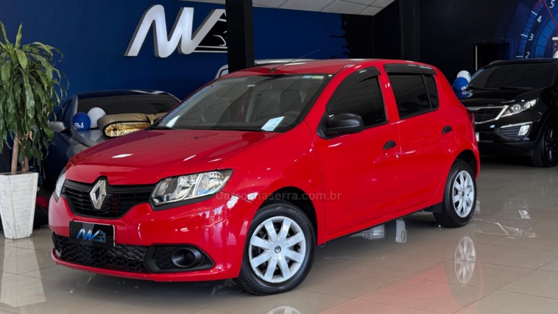 SANDERO 1.0 AUTHENTIQUE 8V FLEX 4P MANUAL - 2017 - ESTâNCIA VELHA