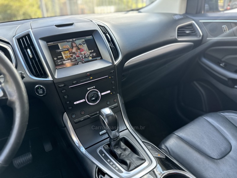 EDGE 3.5 V6 24V GASOLINA TITANIUM AWD AUTOMÁTICO - 2016 - NOVA PRATA