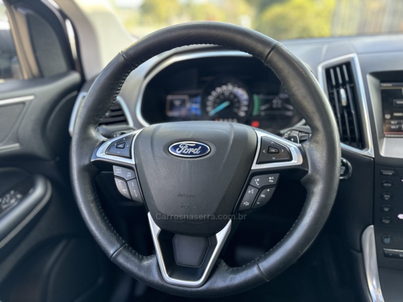 EDGE 3.5 V6 24V GASOLINA TITANIUM AWD AUTOMÁTICO - 2016 - NOVA PRATA