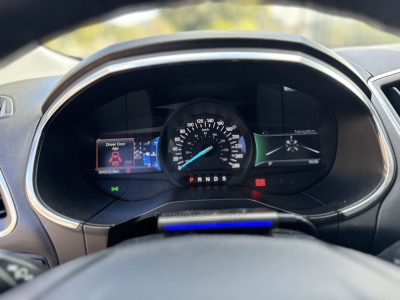 EDGE 3.5 V6 24V GASOLINA TITANIUM AWD AUTOMÁTICO - 2016 - NOVA PRATA