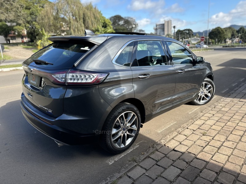 EDGE 3.5 V6 24V GASOLINA TITANIUM AWD AUTOMÁTICO - 2016 - NOVA PRATA