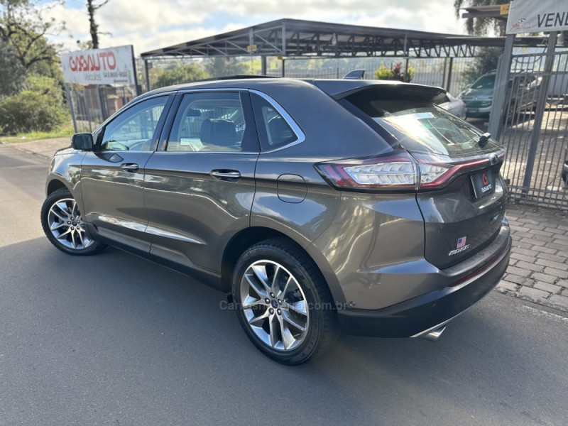 EDGE 3.5 V6 24V GASOLINA TITANIUM AWD AUTOMÁTICO - 2016 - NOVA PRATA