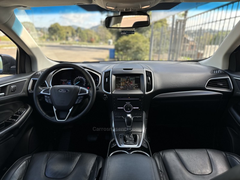 EDGE 3.5 V6 24V GASOLINA TITANIUM AWD AUTOMÁTICO - 2016 - NOVA PRATA