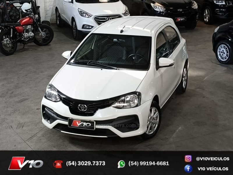 ETIOS 1.5 X PLUS 16V FLEX 4P MANUAL - 2019 - CAXIAS DO SUL