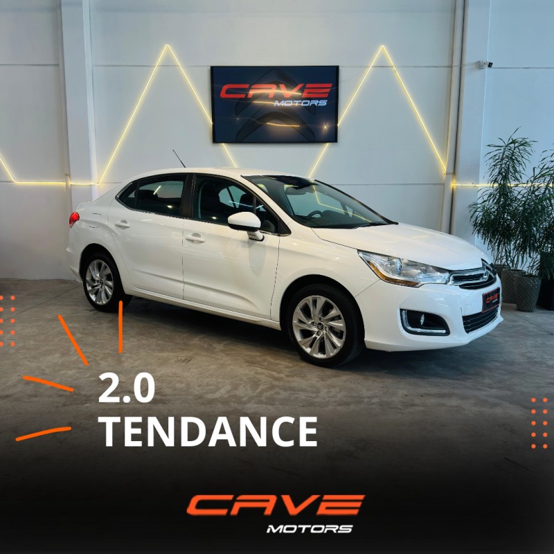 c4 lounge 2.0 mpfi tendance 16v flex 4p automatico 2016 caxias do sul