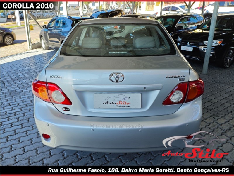 COROLLA 1.8 XEI 16V FLEX 4P AUTOMÁTICO - 2010 - BENTO GONçALVES