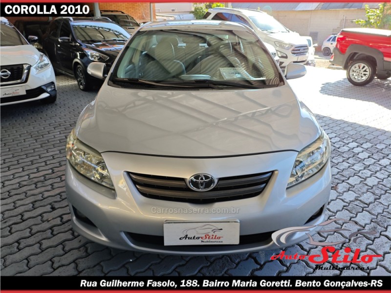 COROLLA 1.8 XEI 16V FLEX 4P AUTOMÁTICO - 2010 - BENTO GONçALVES