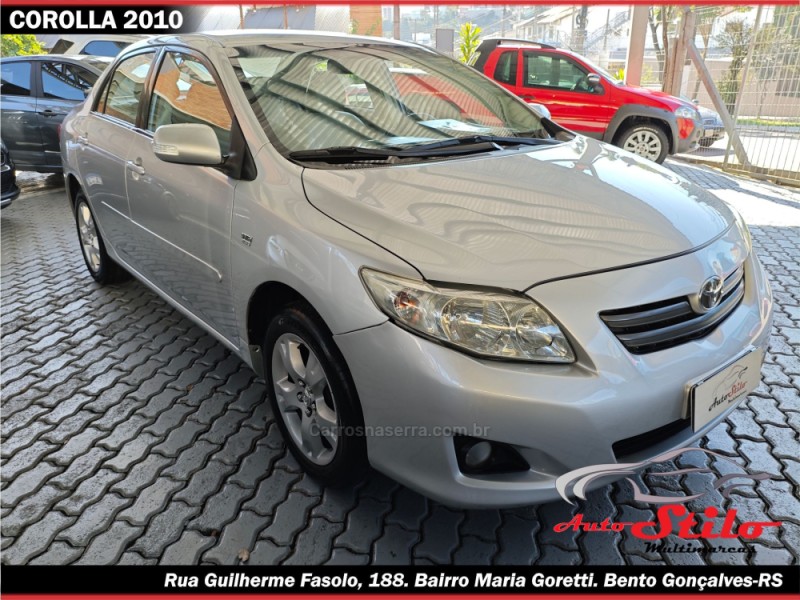 COROLLA 1.8 XEI 16V FLEX 4P AUTOMÁTICO - 2010 - BENTO GONçALVES