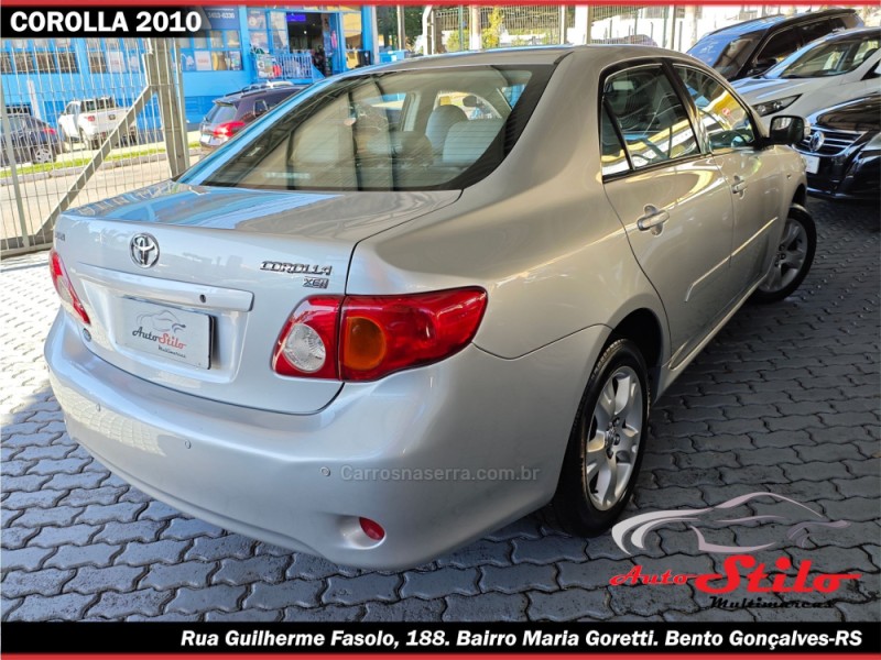 COROLLA 1.8 XEI 16V FLEX 4P AUTOMÁTICO - 2010 - BENTO GONçALVES