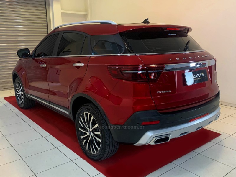 TERRITORY 1.5 GTDI ECOBOOST TITANIUM 16V GASOLINA 4P AUTOMÁTICO - 2021 - PORTO ALEGRE