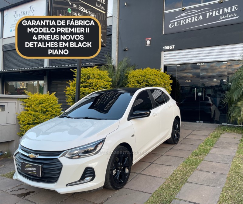 onix 1.0 premier ii 12v turbo flex 4p automatico 2020 caxias do sul