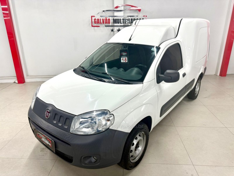 FIORINO 1.4 HARD WORKING FURGÃO EVO 8V FLEX 2P MANUAL - 2018 - CAXIAS DO SUL