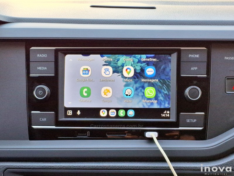 POLO 1.0 200 TSI SENSE 12V FLEX 4P AUTOMÁTICO - 2020 - NOVO HAMBURGO