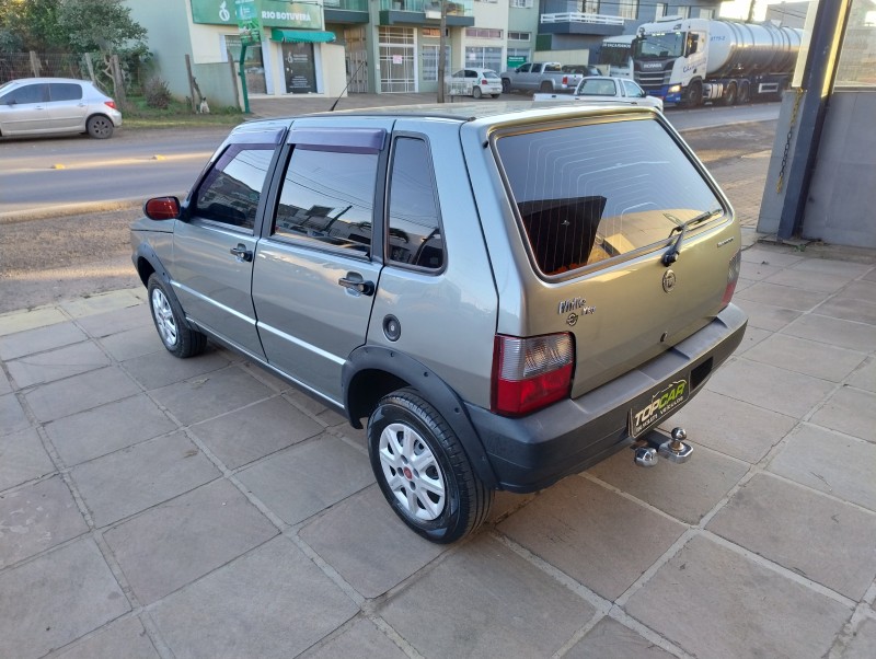 UNO 1.0 MPI MILLE FIRE 8V FLEX 4P MANUAL - 2008 - VACARIA