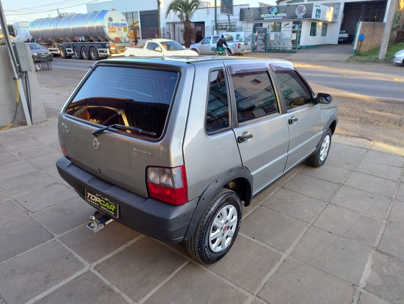 UNO 1.0 MPI MILLE FIRE 8V FLEX 4P MANUAL - 2008 - VACARIA