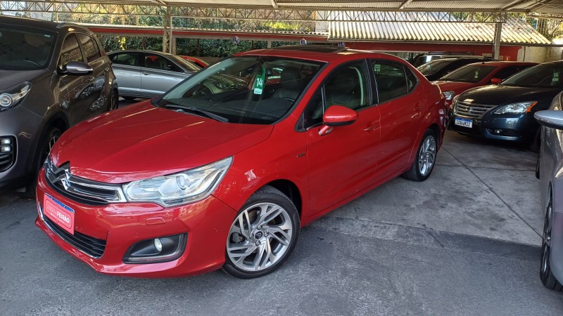 C4 LOUNGE 1.6 EXCLUSIVE 16V TURBO GASOLINA 4P AUTOMÁTICO - 2014 - CAXIAS DO SUL