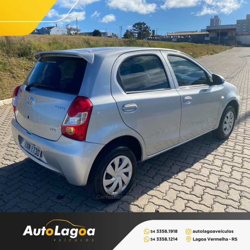 ETIOS 1.3 16V FLEX 4P MANUAL - 2017 - LAGOA VERMELHA