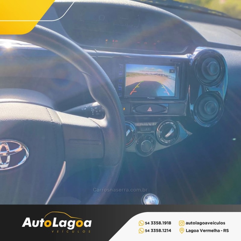 ETIOS 1.3 16V FLEX 4P MANUAL - 2017 - LAGOA VERMELHA