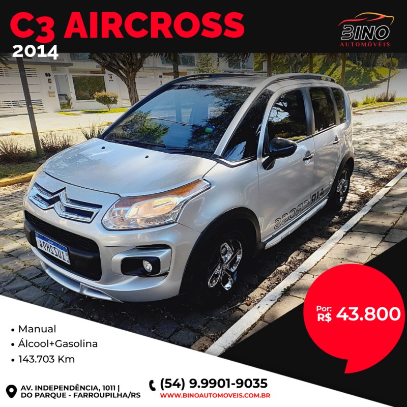 c3 aircross 1.6 glx 16v flex 4p manual 2014 farroupilha