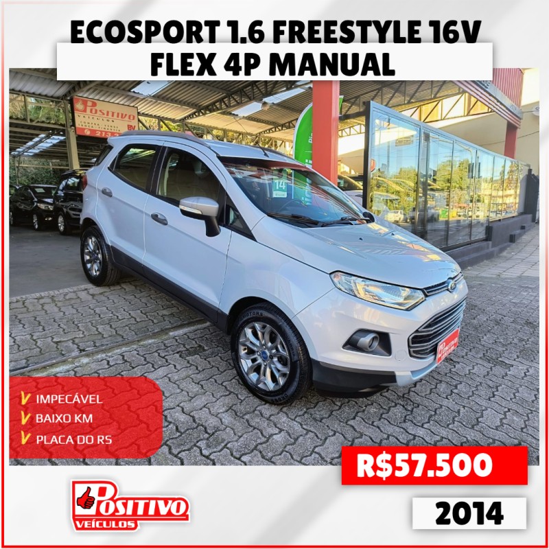 ecosport 1.6 freestyle 16v flex 4p manual 2014 caxias do sul