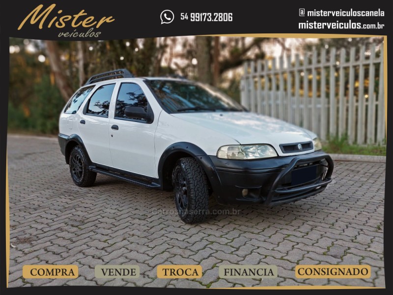 PALIO 1.8 MPI ADVENTURE WEEKEND 8V GASOLINA 4P MANUAL - 2004 - CANELA