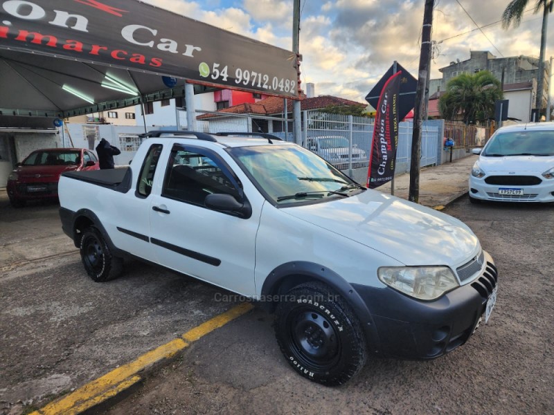 STRADA 1.4 MPI TREKKING CE 8V FLEX 2P MANUAL - 2008 - VACARIA