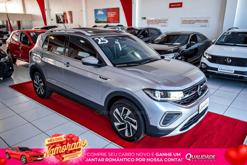 t cross 1.4 highline tsi 16v flex 4p automatico 2025 santa cruz do sul